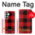 S2931 Red Buffalo Check Pattern Case For Samsung Galaxy S26