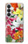 S3205 Retro Art Flowers Case For Samsung Galaxy S26