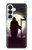 S3262 Grim Reaper Night Moon Cemetery Case For Samsung Galaxy S26