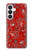 S3354 Red Classic Bandana Case For Samsung Galaxy S26