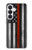 S3472 Firefighter Thin Red Line Flag Case For Samsung Galaxy S26