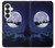 S3508 Xmas Santa Moon Case For Samsung Galaxy S26