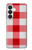 S3535 Red Gingham Case For Samsung Galaxy S26