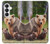 S3558 Bear Family Case For Samsung Galaxy S26