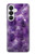 S3713 Purple Quartz Amethyst Graphic Printed Case For Samsung Galaxy S26