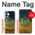 S3858 Ukraine Vintage Flag Case For Samsung Galaxy S26