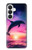 S3980 Dolphin Sunset Milky Way Case For Samsung Galaxy S26