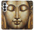 S4022 Vintage Buddha Face Golden Style Case For Samsung Galaxy S26