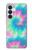S4033 Pastel Color Tie Dye Case For Samsung Galaxy S26