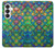 S4071 Colorful Mermaid Scale Case For Samsung Galaxy S26
