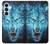 S0752 Blue Fire Grim Wolf Case For Samsung Galaxy S26 Plus