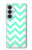 S1723 Mint Chevron Zigzag Case For Samsung Galaxy S26 Plus