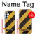 S2231 Yellow and Black Line Hazard Striped Case For Samsung Galaxy S26 Plus