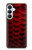 S2879 Red Arowana Fish Scale Case For Samsung Galaxy S26 Plus