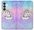 S3256 Cute Unicorn Cartoon Case For Samsung Galaxy S26 Plus