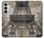 S3416 Eiffel Tower Blueprint Case For Samsung Galaxy S26 Plus