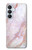 S3482 Soft Pink Marble Graphic Print Case For Samsung Galaxy S26 Plus