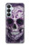 S3582 Purple Sugar Skull Case For Samsung Galaxy S26 Plus
