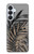 S3692 Gray Black Palm Leaves Case For Samsung Galaxy S26 Plus