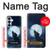 S3693 Grim White Wolf Full Moon Case For Samsung Galaxy S26 Plus