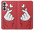 S3701 Mini Heart Love Sign Case For Samsung Galaxy S26 Plus
