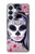 S3821 Sugar Skull Steam Punk Girl Gothic Case For Samsung Galaxy S26 Plus