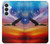 S3841 Bald Eagle Flying Colorful Sky Case For Samsung Galaxy S26 Plus