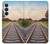 S3866 Railway Straight Train Track Case For Samsung Galaxy S26 Plus