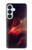 S3897 Red Nebula Space Case For Samsung Galaxy S26 Plus