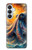 S4003 Oil Color Painting Giant Octopus Case For Samsung Galaxy S26 Plus