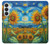 S4019 Sunflower Van Gogh Style Case For Samsung Galaxy S26 Plus