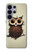 S0360 Coffee Owl Case For Samsung Galaxy S26 Ultra