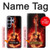 S0415 Fire Guitar Burn Case For Samsung Galaxy S26 Ultra