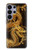 S2804 Chinese Gold Dragon Printed Case For Samsung Galaxy S26 Ultra