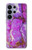 S2907 Purple Turquoise Stone Case For Samsung Galaxy S26 Ultra