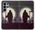 S3262 Grim Reaper Night Moon Cemetery Case For Samsung Galaxy S26 Ultra
