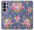 S3265 Vintage Flower Pattern Case For Samsung Galaxy S26 Ultra