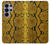 S3365 Yellow Python Skin Graphic Print Case For Samsung Galaxy S26 Ultra