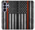S3472 Firefighter Thin Red Line Flag Case For Samsung Galaxy S26 Ultra