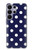 S3533 Blue Polka Dot Case For Samsung Galaxy S26 Ultra