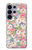 S3688 Floral Flower Art Pattern Case For Samsung Galaxy S26 Ultra