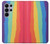 S3799 Cute Vertical Watercolor Rainbow Case For Samsung Galaxy S26 Ultra