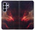 S3897 Red Nebula Space Case For Samsung Galaxy S26 Ultra