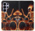 S3985 Fire Skull Drummer Case For Samsung Galaxy S26 Ultra