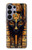 S3992 Gold Black Anubis Case For Samsung Galaxy S26 Ultra