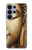 S4022 Vintage Buddha Face Golden Style Case For Samsung Galaxy S26 Ultra
