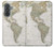 S0604 World Map Case For Samsung Galaxy A37