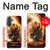 S0863 Hell Fire Skull Case For Samsung Galaxy A37