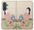 S0889 Japan Art Kimono Case For Samsung Galaxy A37