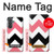 S1849 Pink Black Chevron Zigzag Case For Samsung Galaxy A37